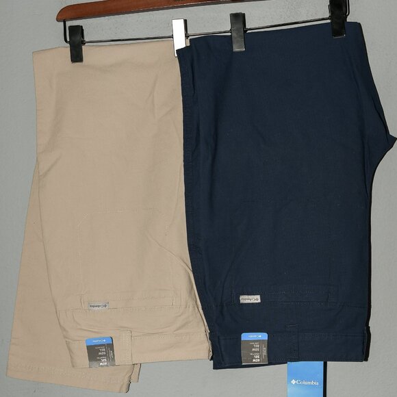 2 pairs Columbia Men's Active Fit Straight Leg Pants . Price is for 2 .